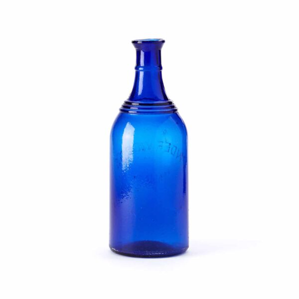 Cobalt Blue Vintage Bottle No.17