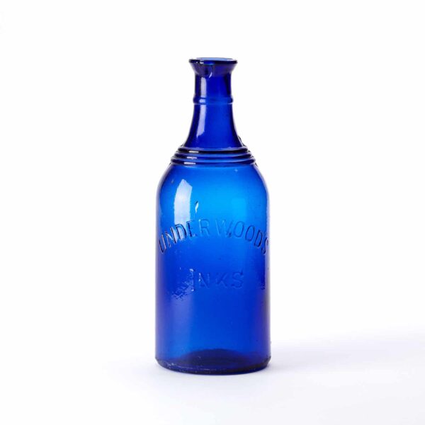 Cobalt Blue Vintage Bottle No.17