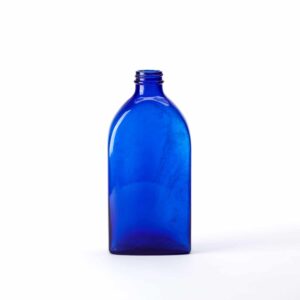 Vintage Cobalt Blue Bottle No.18