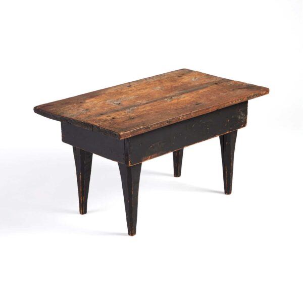 Distressed Antique Low Wood Table