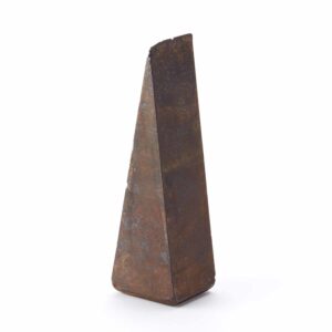 Vintage Iron Triangular Shape Form No.1