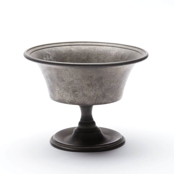Vintage Pewter Pedestal Bowl No.1