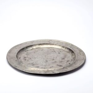 Antique Large Pewter Plate No.1