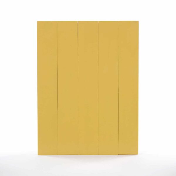 Wood Plank Surface No.201 (Antiqued Yellow Enamel Pine Plank)