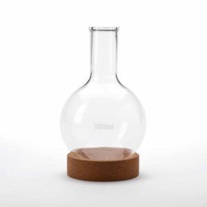 1000ml Florence Flask (round bottom) with cork base.