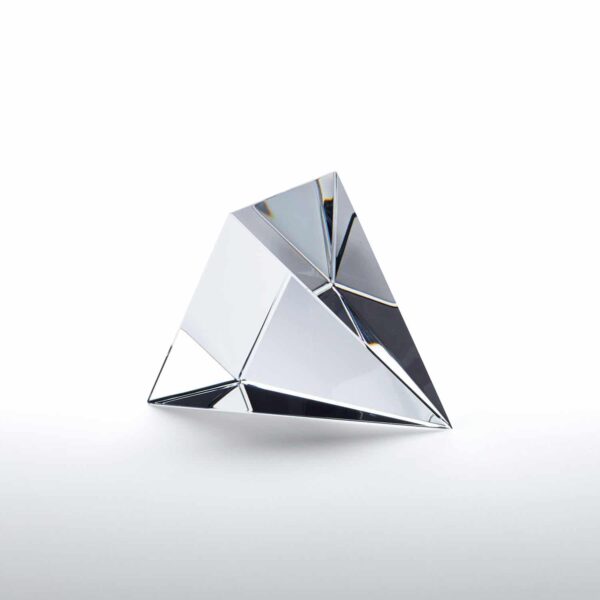 Solid Glass Pyramid