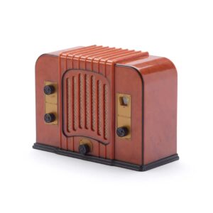 Mini Plastic Replica of 1930's Radio