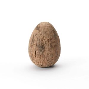 Vintage Egg Shaped Wood Mold No.6